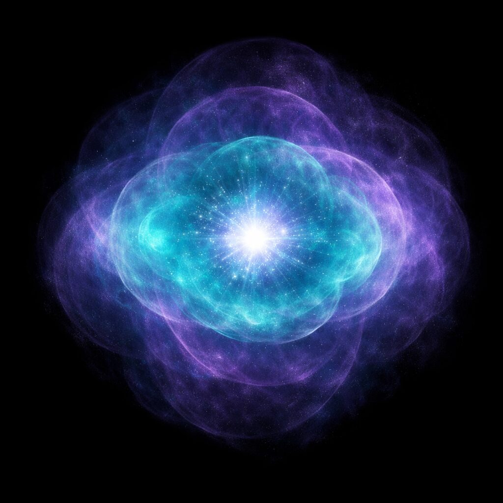 Glowing Nucleus in quantum Physics