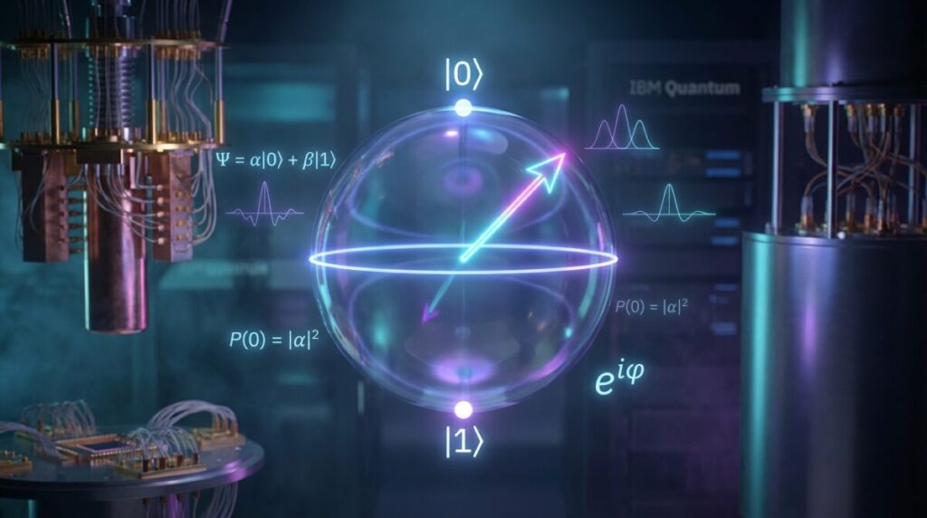 Quantum qubit in quantum learny