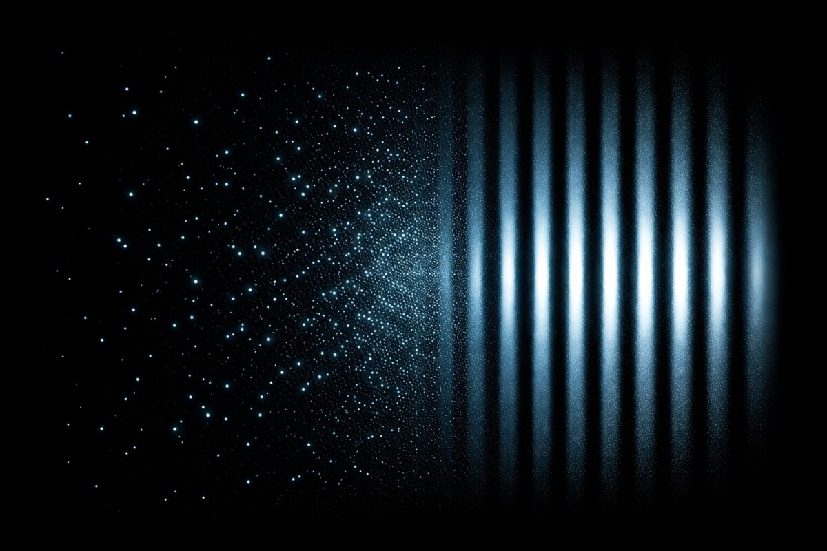 Quantum wave interence patten