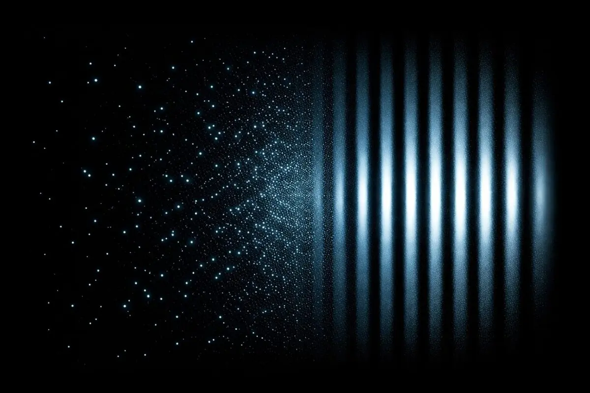 Quantum wave interence patten